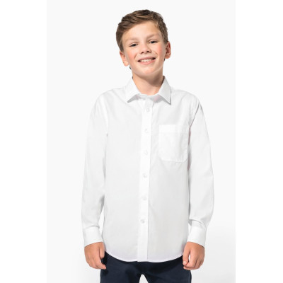 Kid's LONG-SLEEVED Poplin Shirt